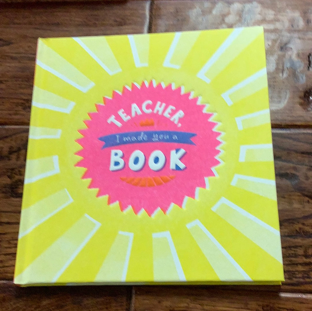 Teacher, I Made You A Book - Activity Book