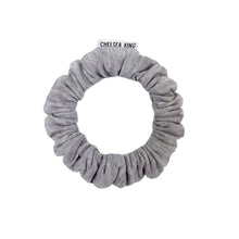 Load image into Gallery viewer, Chelsea King Thin Scrunchie - Leisure Club Heather Grey