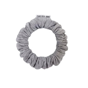 Chelsea King Thin Scrunchie - Leisure Club Heather Grey