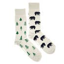 Men's Bear and Trees Socks - Friday Sock Co.