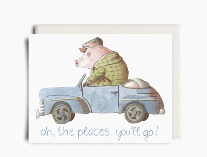 Oh The Places You'll Go- Inkwell Cards