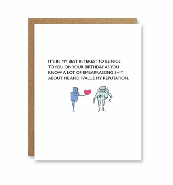 Best Interest Birthday - Boo To You Cards