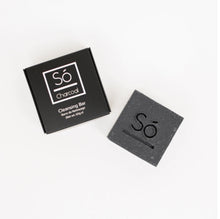 Load image into Gallery viewer, So Luxury Charcoal Cleansing Bar
