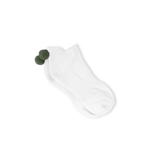 80s PomPom Socks- Two Pack - Assorted Colours