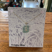 Load image into Gallery viewer, Keeping Afloat Nugget Kelp Knot Necklace
